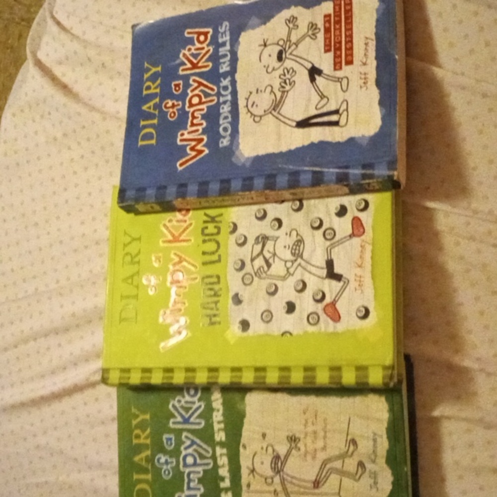 Books- Diary Of A Wimpy Kid Bundle